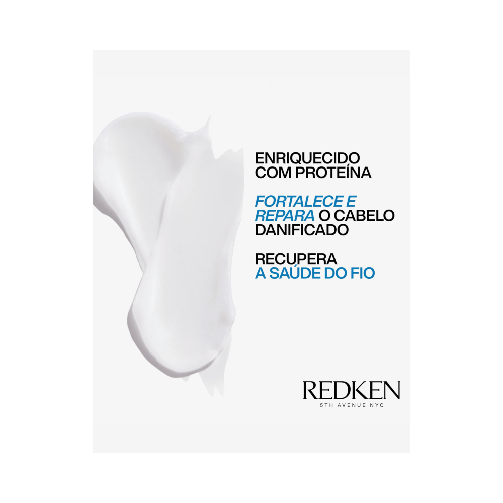 Textura cremosa do condicionador Redken Extreme