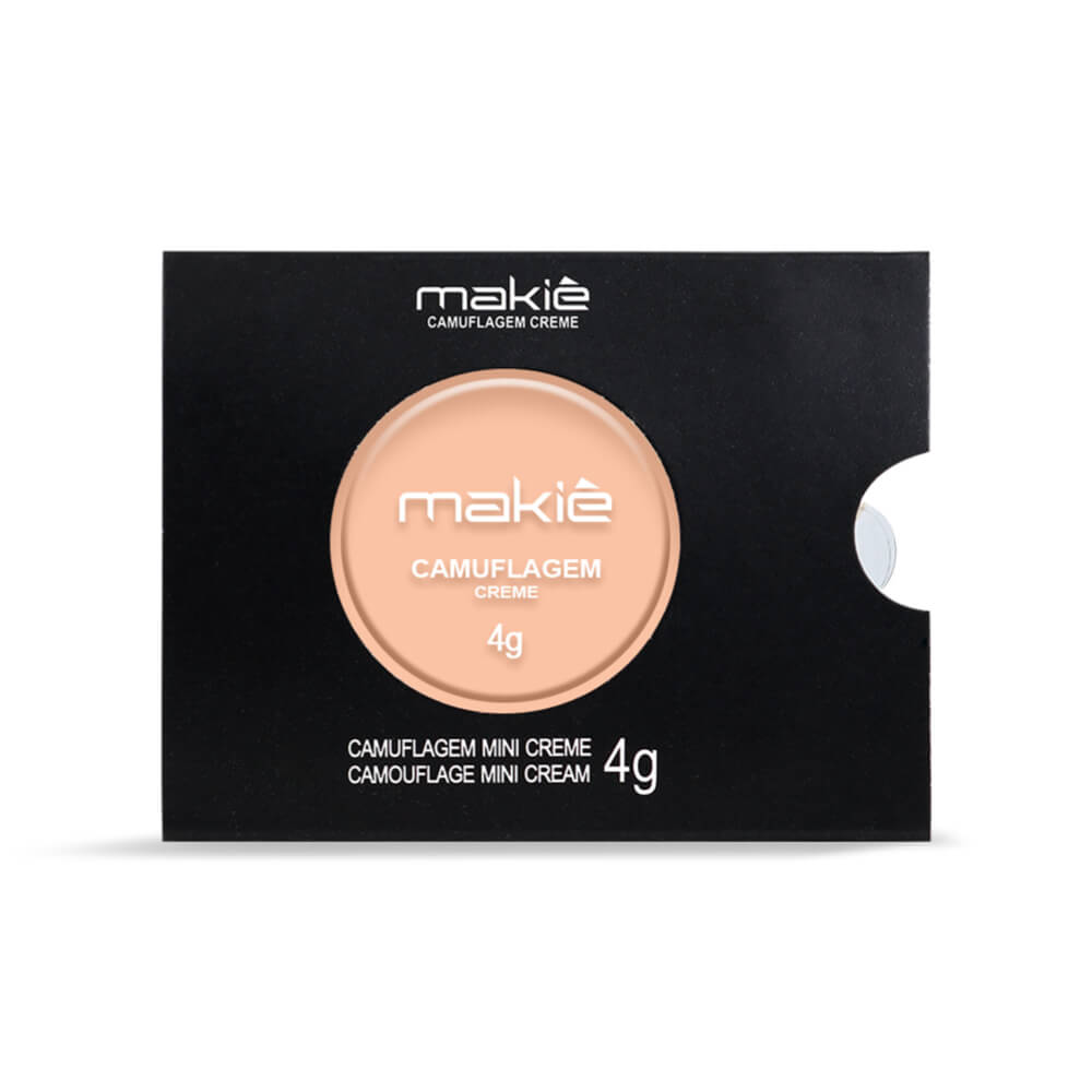 Mini Corretivo Creme Makiê Camuflagem Ivory 4g embalagem