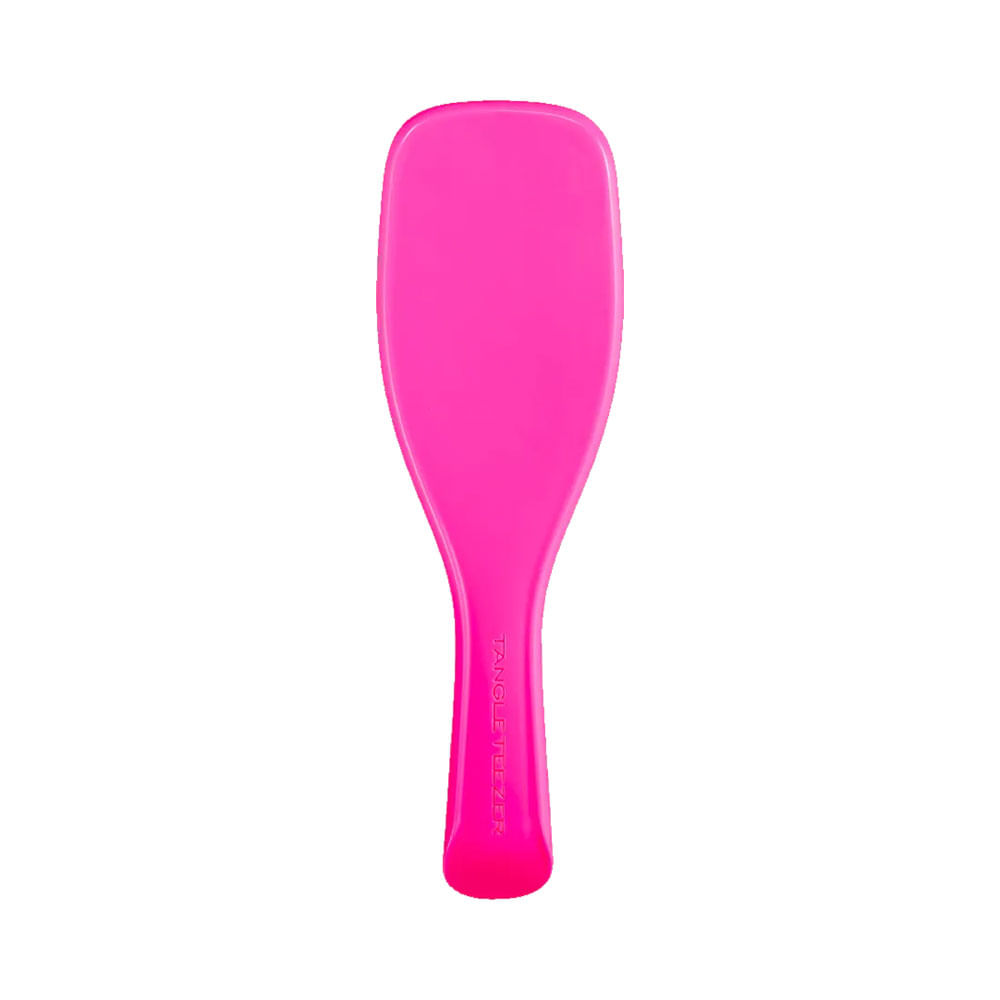 Parte traseira da Escova Tangle Teezer Ultimate Detangler Barbie mostrando acabamento brilhante