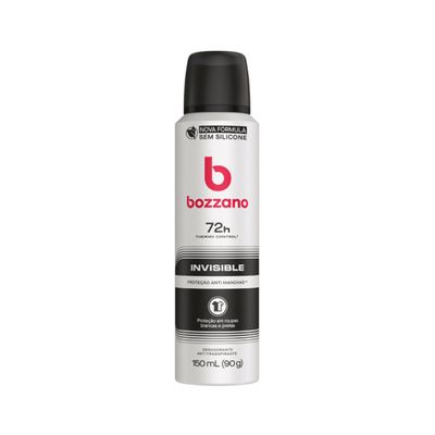 Desodorante-Aerossol-Antitranspirante-Masculino-Bozzano-Invisible-150ml-7891350032970