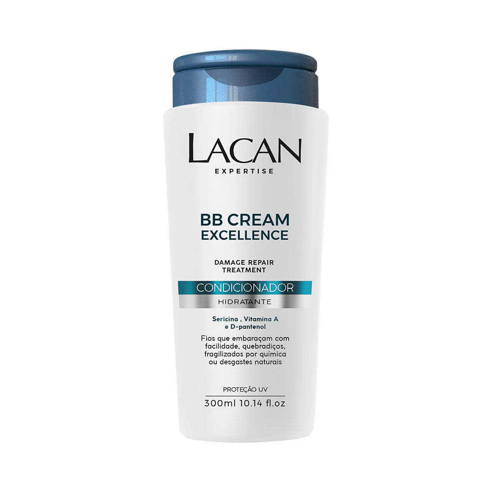 Condicionador Lacan BB Cream Excellence 300ml - embalagem frontal