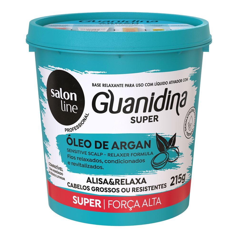 Frontal Guanidina Óleo de Argan Salon Line 215g