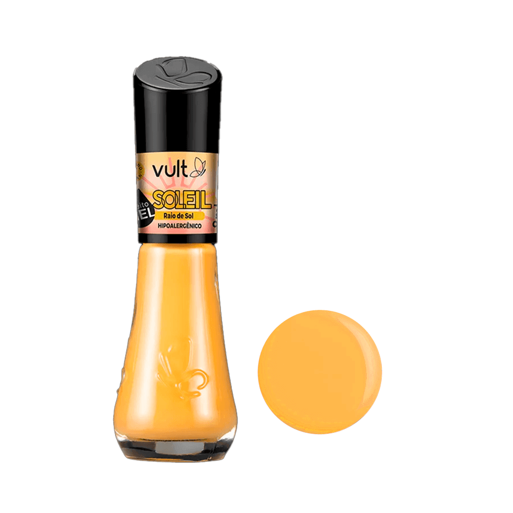 Frasco de Esmalte Vult Coleção Soleil Amarelo Raio de Sol