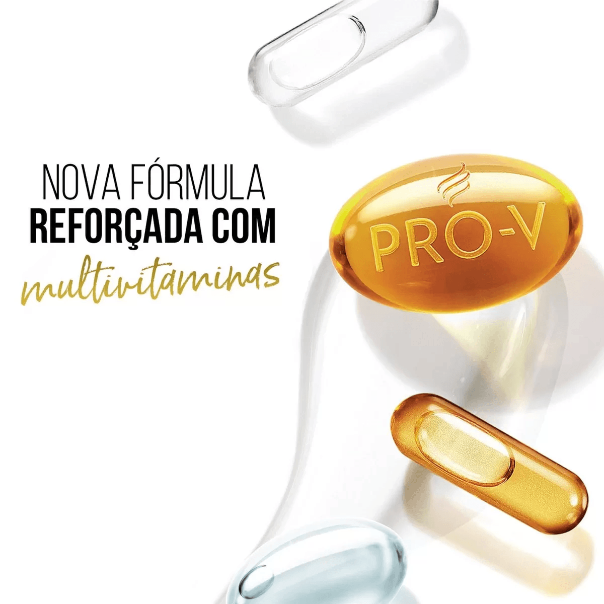 Kit Pantene Micelar com shampoo 400ml e condicionador 175ml destacando multivitaminas Pro-V