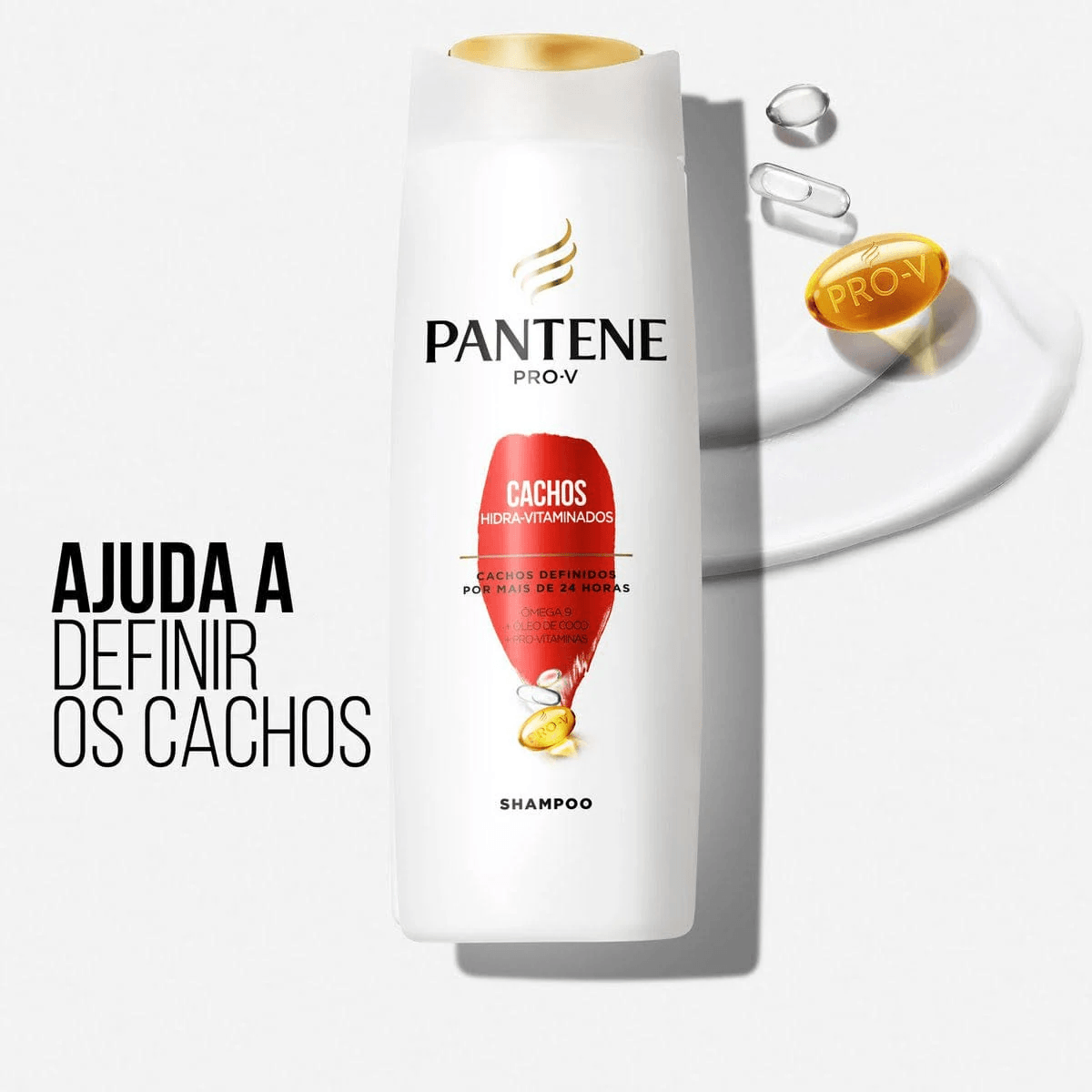 Informações dos ativos e benefício de definição no rótulo do produto