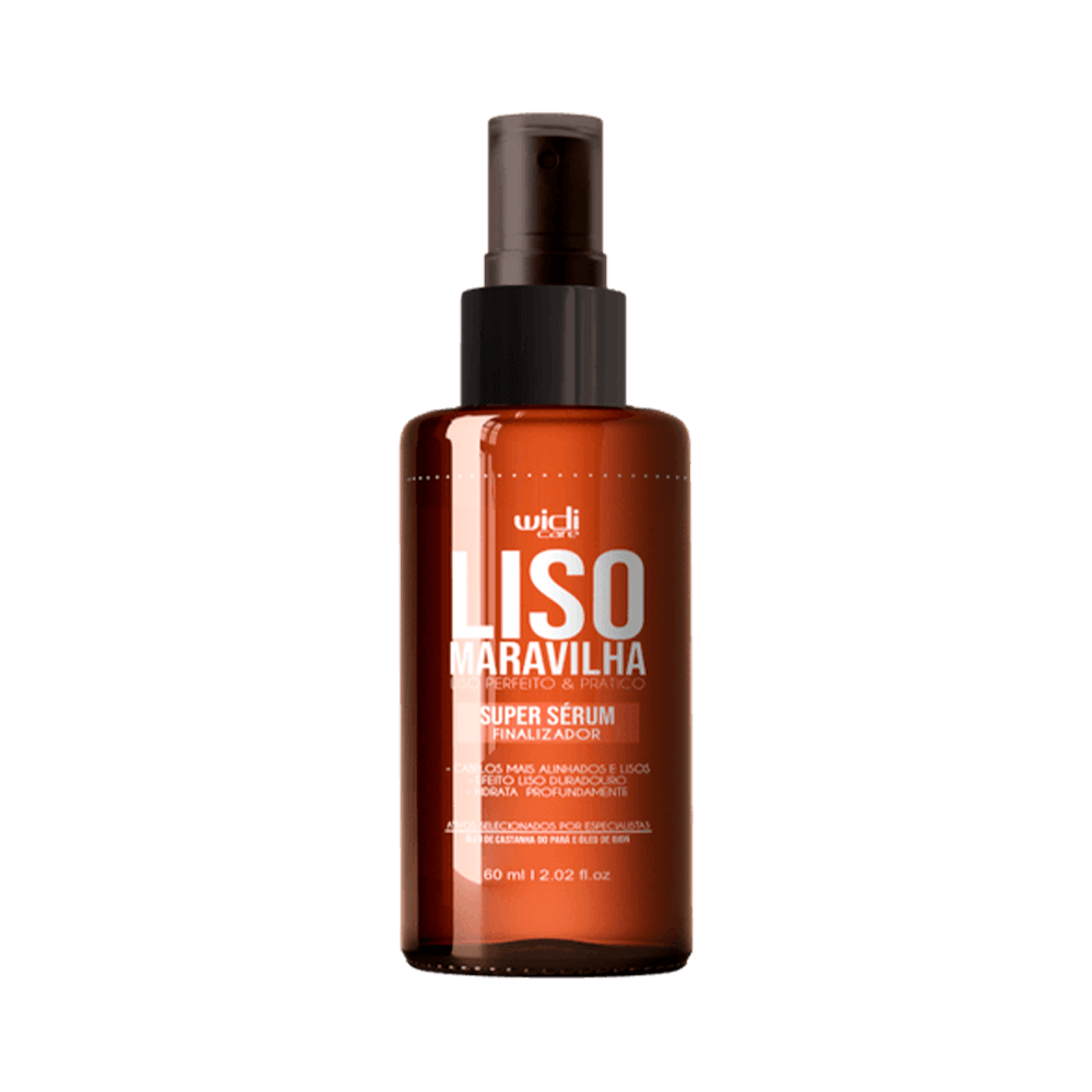 Sérum Widi Care Liso Maravilha Super 60ml - frasco âmbar com pump