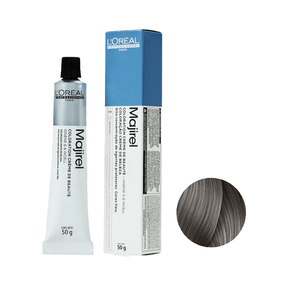 Coloração L'Oréal Professionnel Majirel 8.11 tubo 50g e caixa