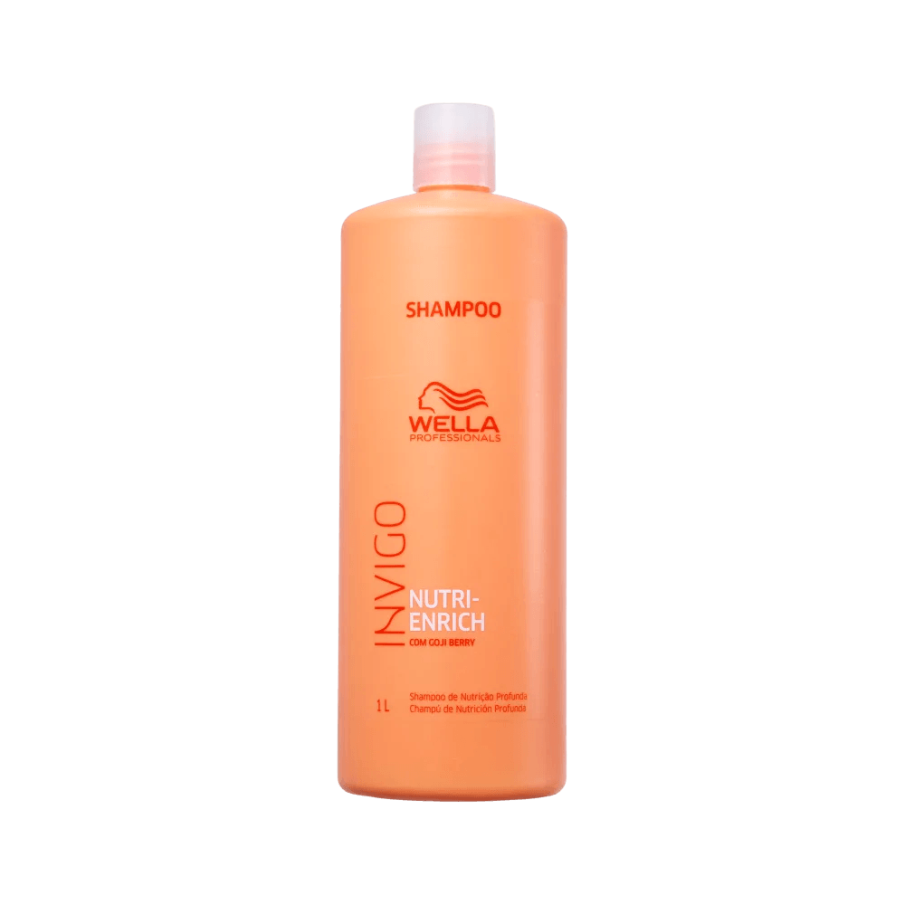 Shampoo Wella Professionals Invigo Nutri-Enrich 1000ml - embalagem laranja