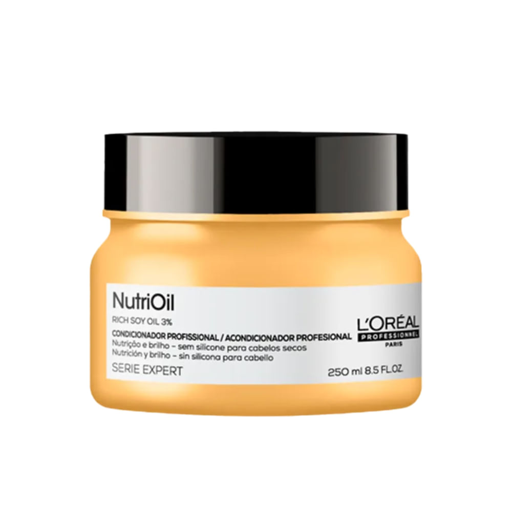 Máscara Capilar NutriOil L'Oréal Professionnel 250g - embalagem amarela