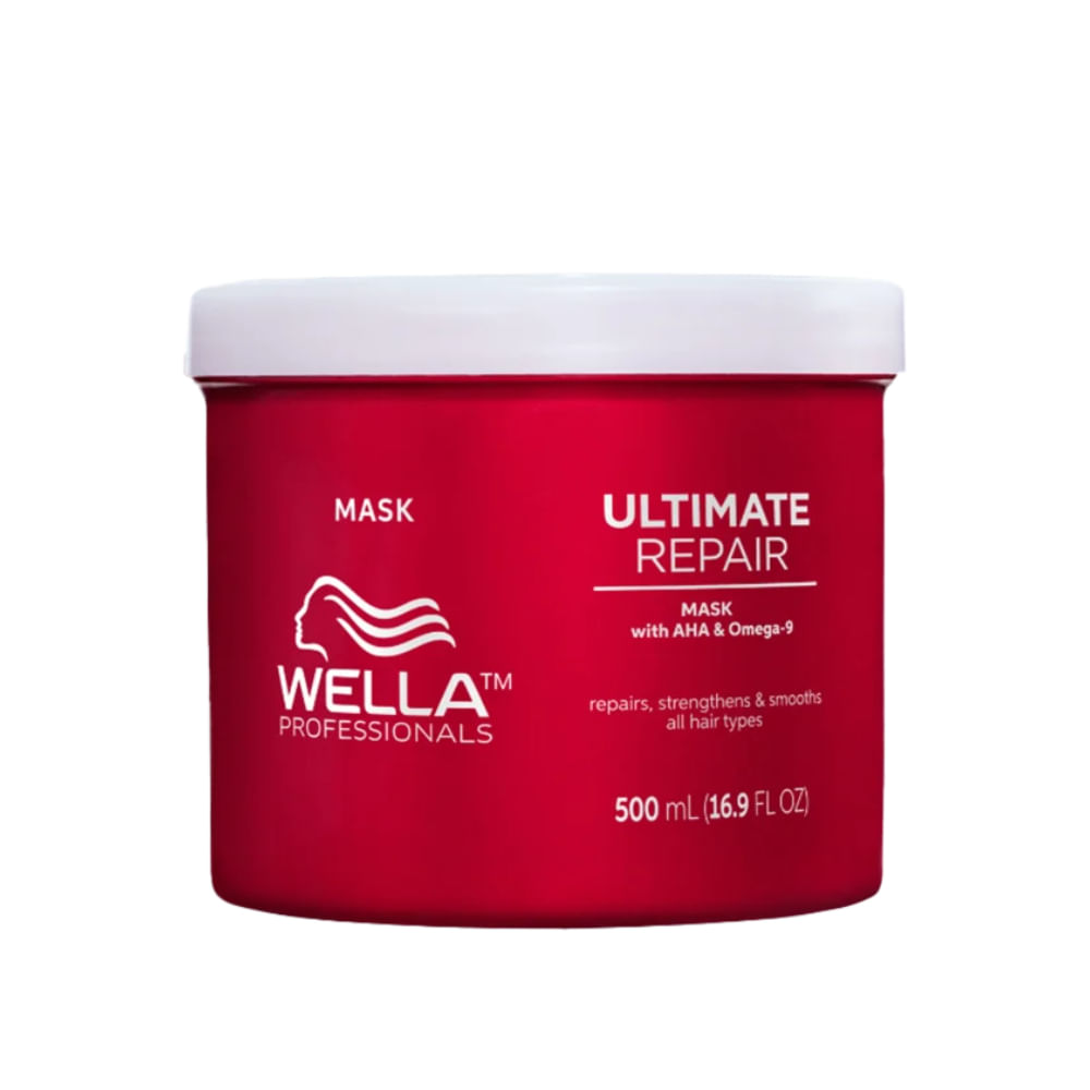 Máscara Capilar Wella Professionals Ultimate Repair 500ml embalagem vermelha
