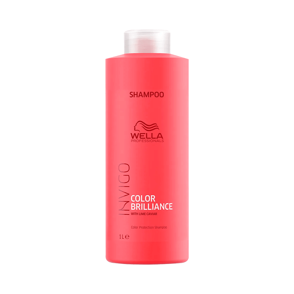 Shampoo Wella Professionals Invigo Color Brilliance 1000ml - embalagem rosa
