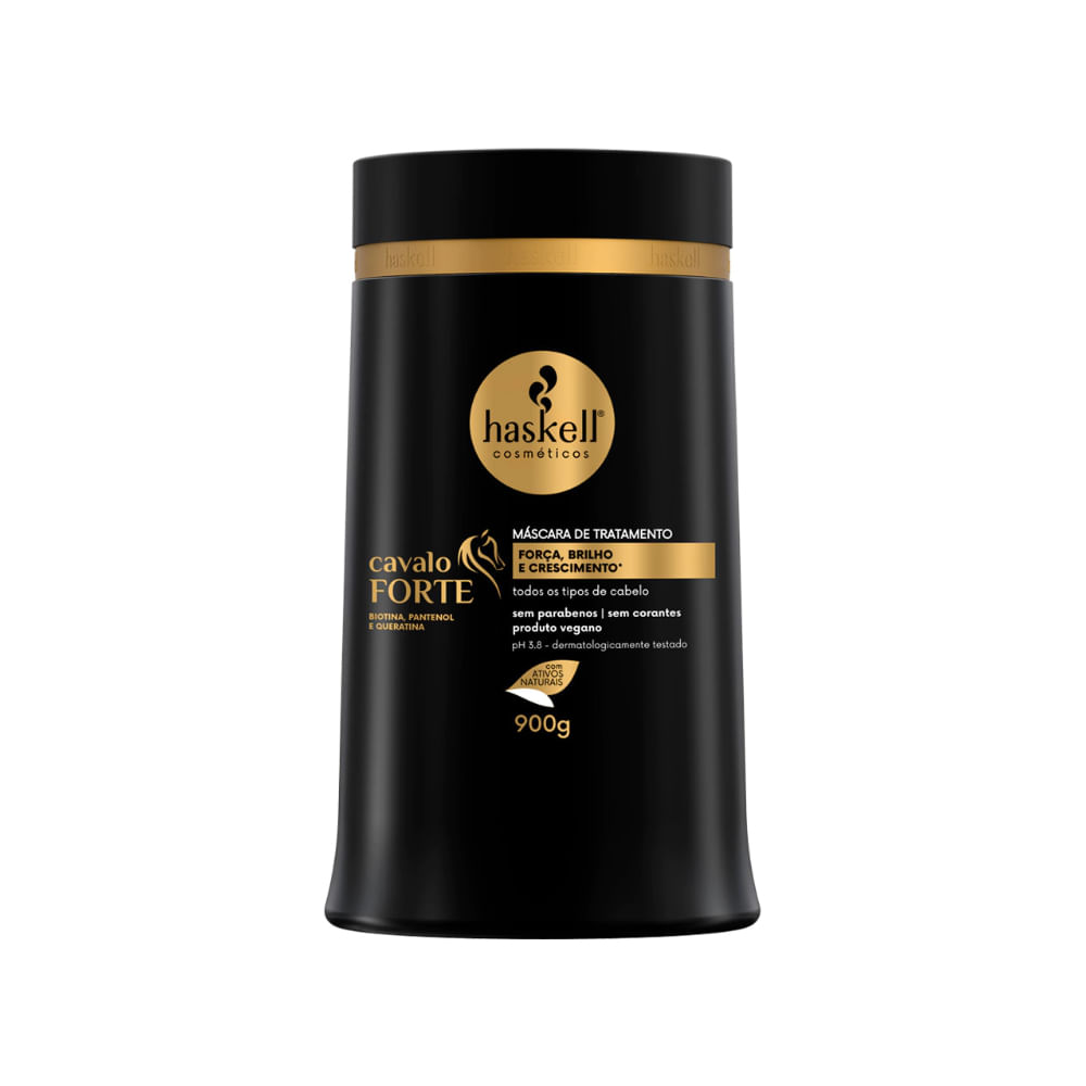 Máscara Haskell Cavalo Forte 900g vista frontal