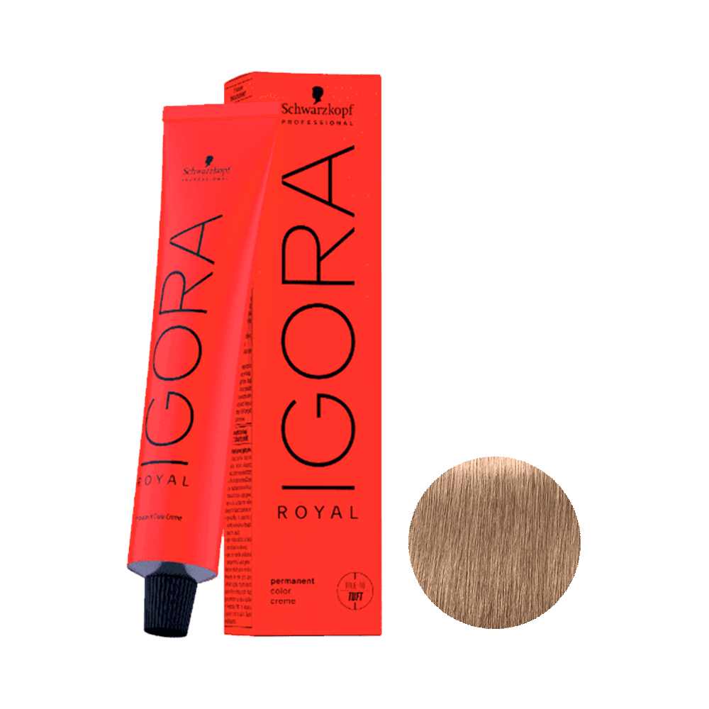 Coloração Igora Royal 8.4 Louro Claro Bege 60g - tubo e caixa