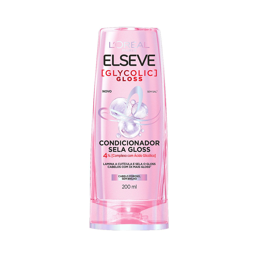 Condicionador Elseve Glycolic Gloss 170ml