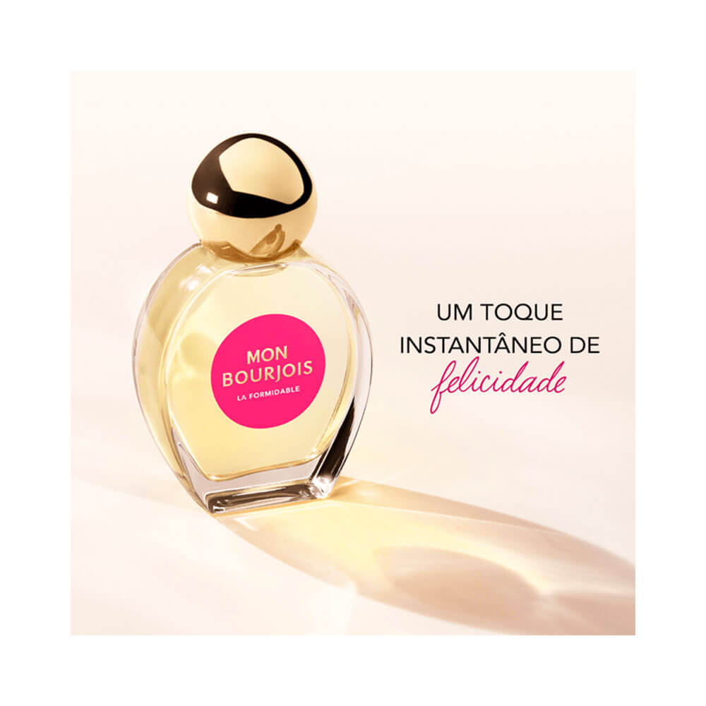 Imagem do perfume Mon Bourjois La Formidable destacando design e embalagem