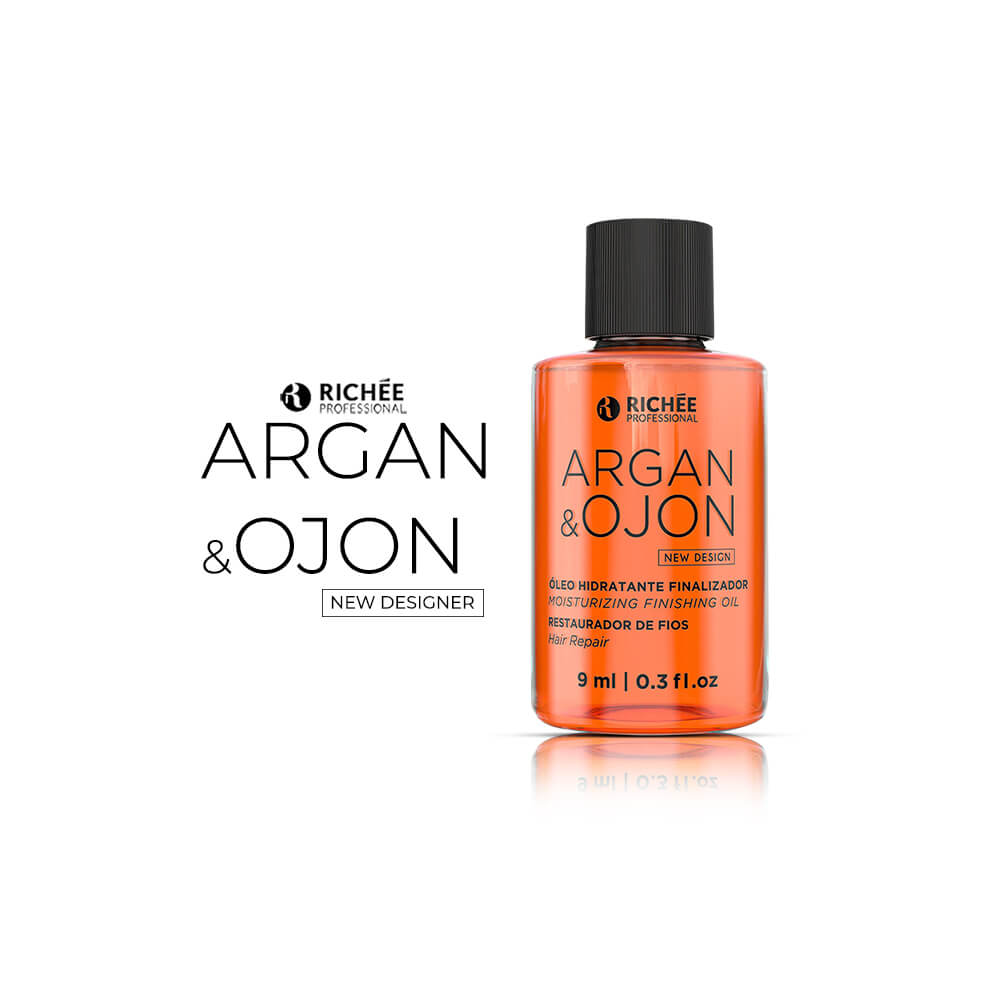 Imagem promocional do Óleo Richée Argan & Ojon 9ml