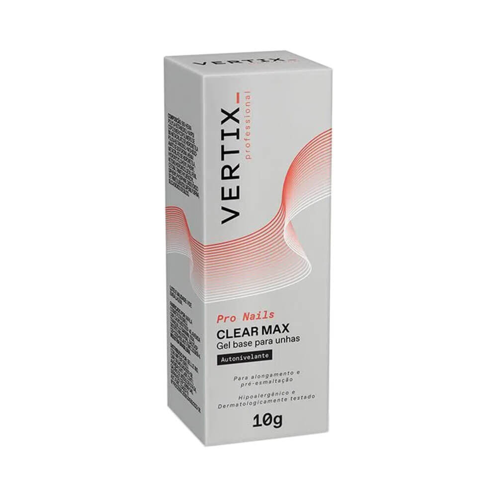 Imagem do frasco e embalagem do Gel Base Vertix