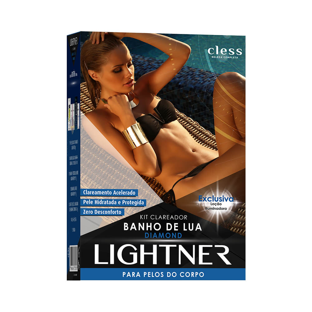 Frasco Cless Charming com destaque para selo Activeshine e informações de fixação