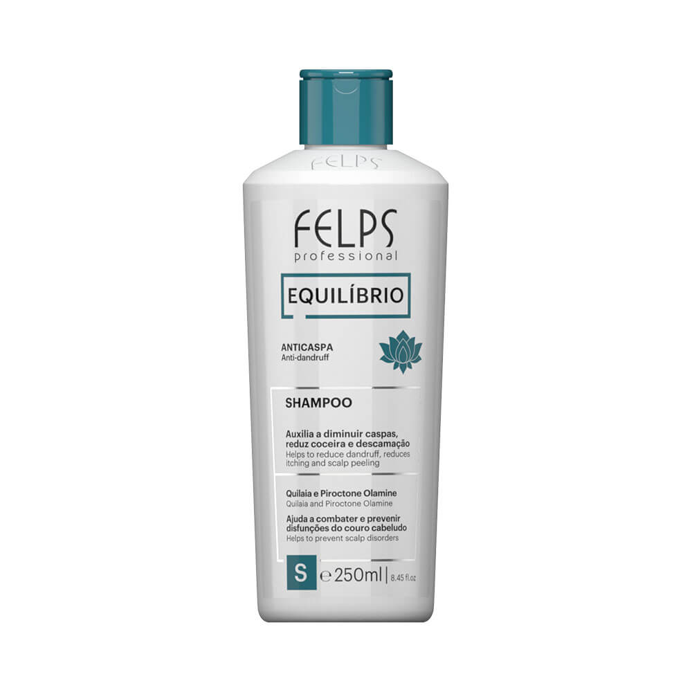 Frente do Shampoo Felps Profissional Equilíbrio Anticaspa 250ml