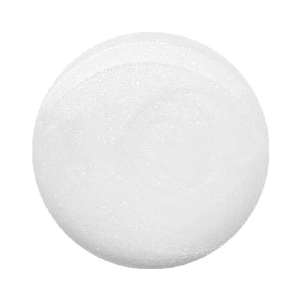 Gota de gloss transparente com brilho cintilante