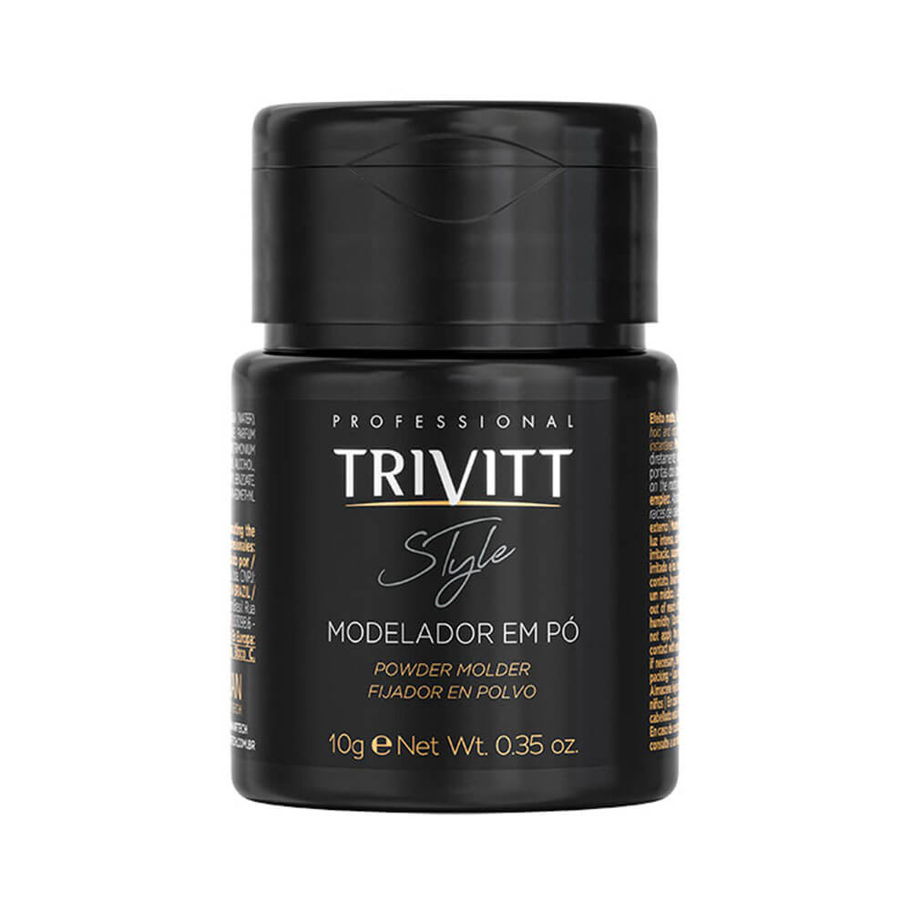 Modelador em Pó Trivitt Style 10g - embalagem preta fosca