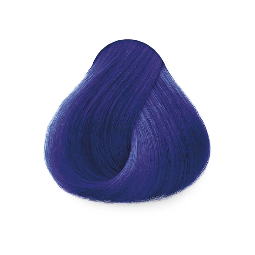 Mecha sintética azul representando a cor da coloração Kiwi