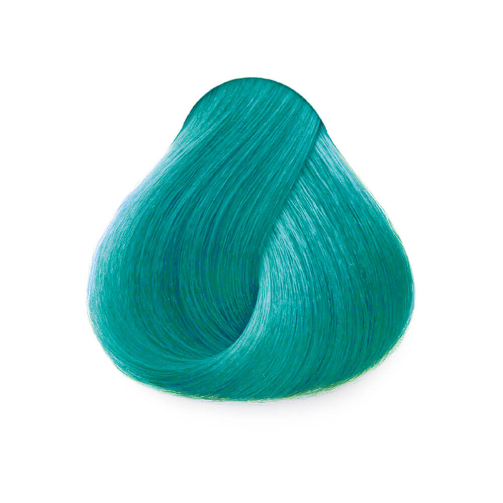 Amostra da cor verde esmeralda da coloração Kiwi Funny Colors
