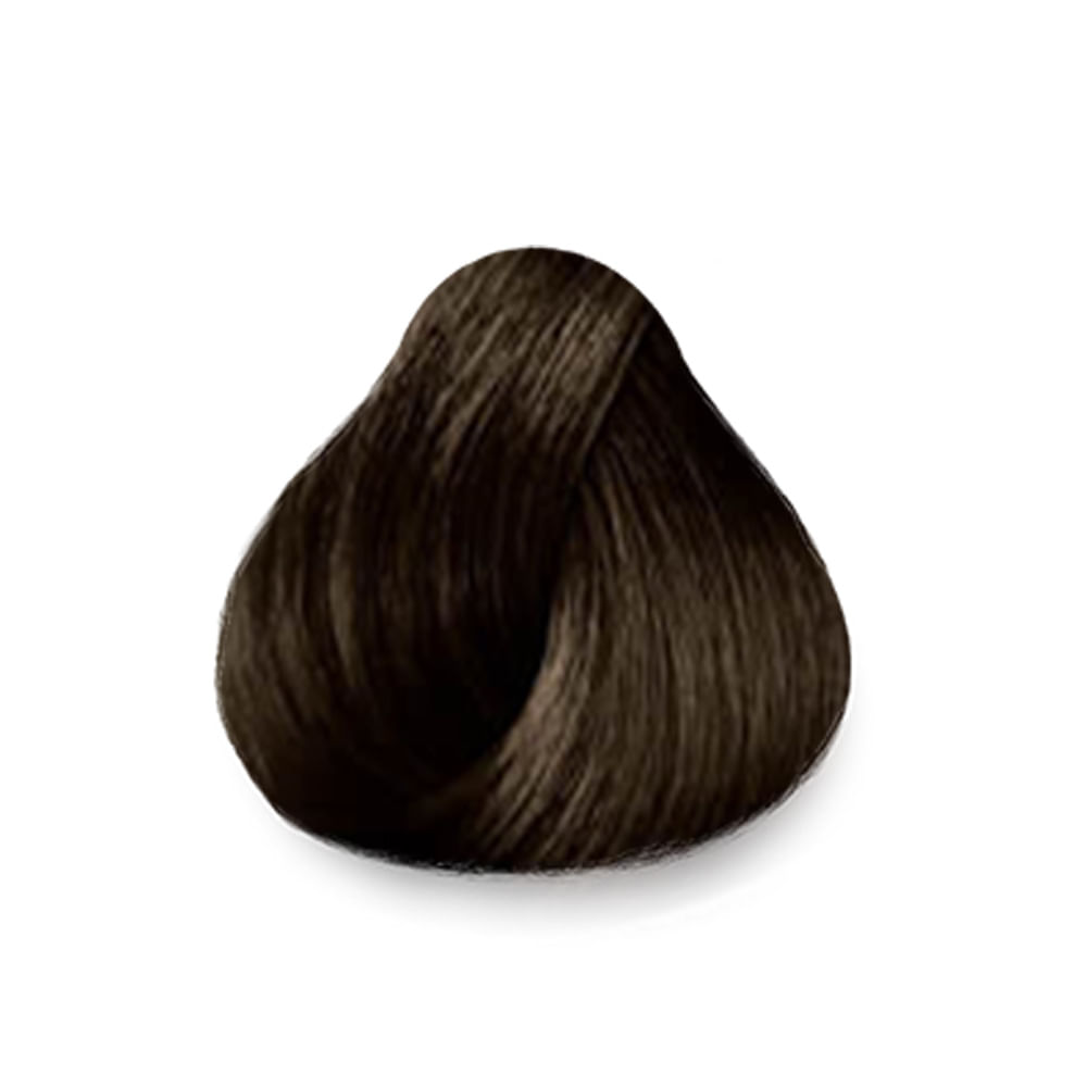 Amostra de cor castanho escuro com brilho