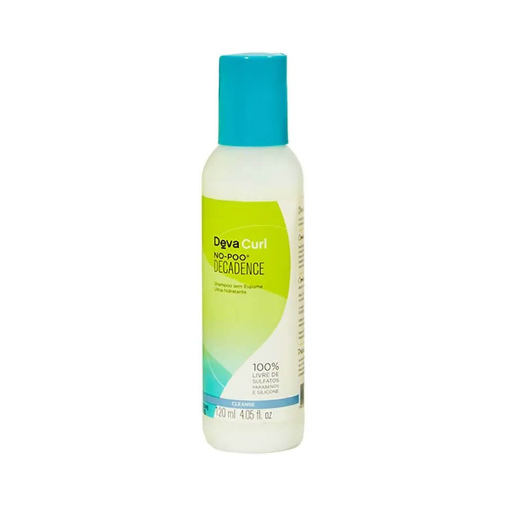 Frasco do shampoo No-Poo Decadence DevaCurl 120ml