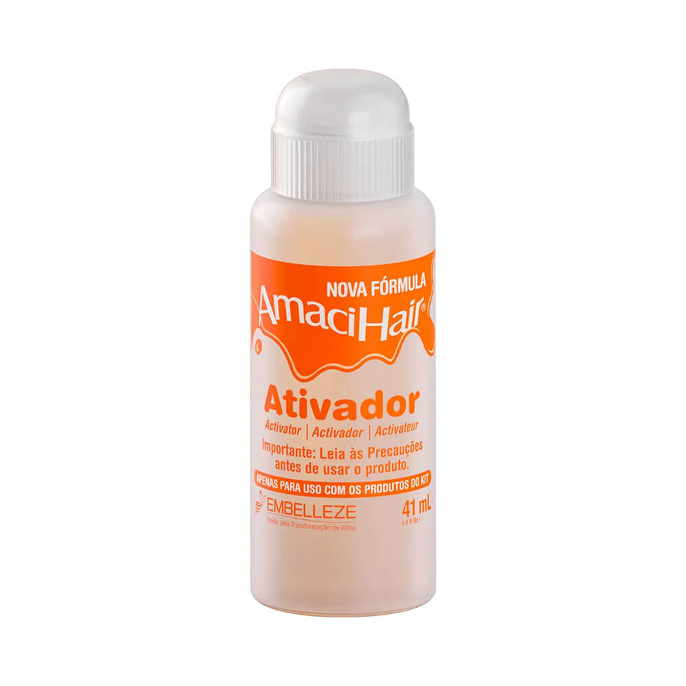 Ativador e neutralizante do Kit AmaciHair Liso 220g