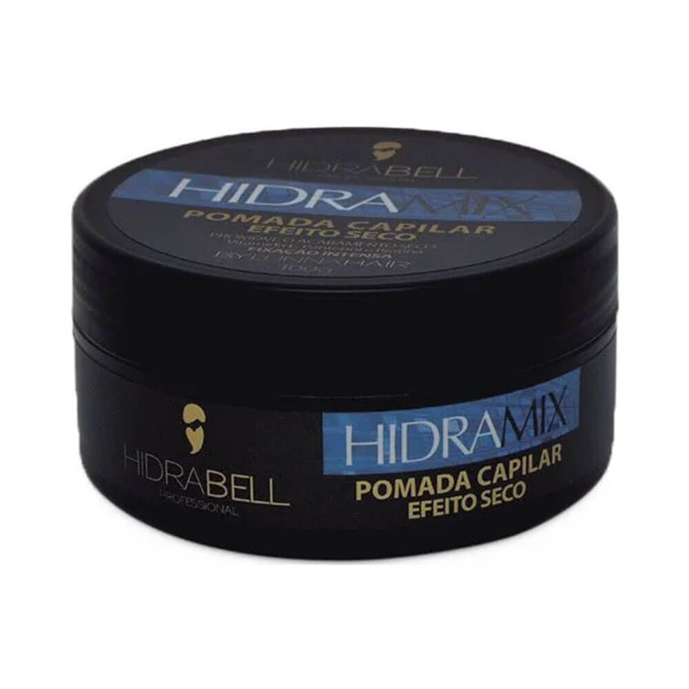 Pomada Hidrabell HidraMix Efeito Seco 150g - embalagem preta fosca