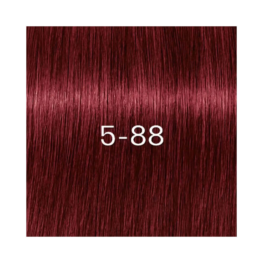 Amostra da cor 5.88 vermelho intenso