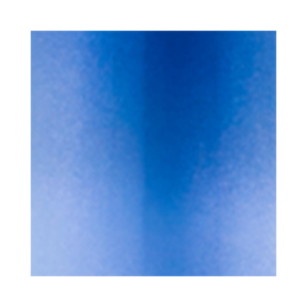 Amostra de cor em degradê do esmalte Impala Duo Color mostrando variação do azul