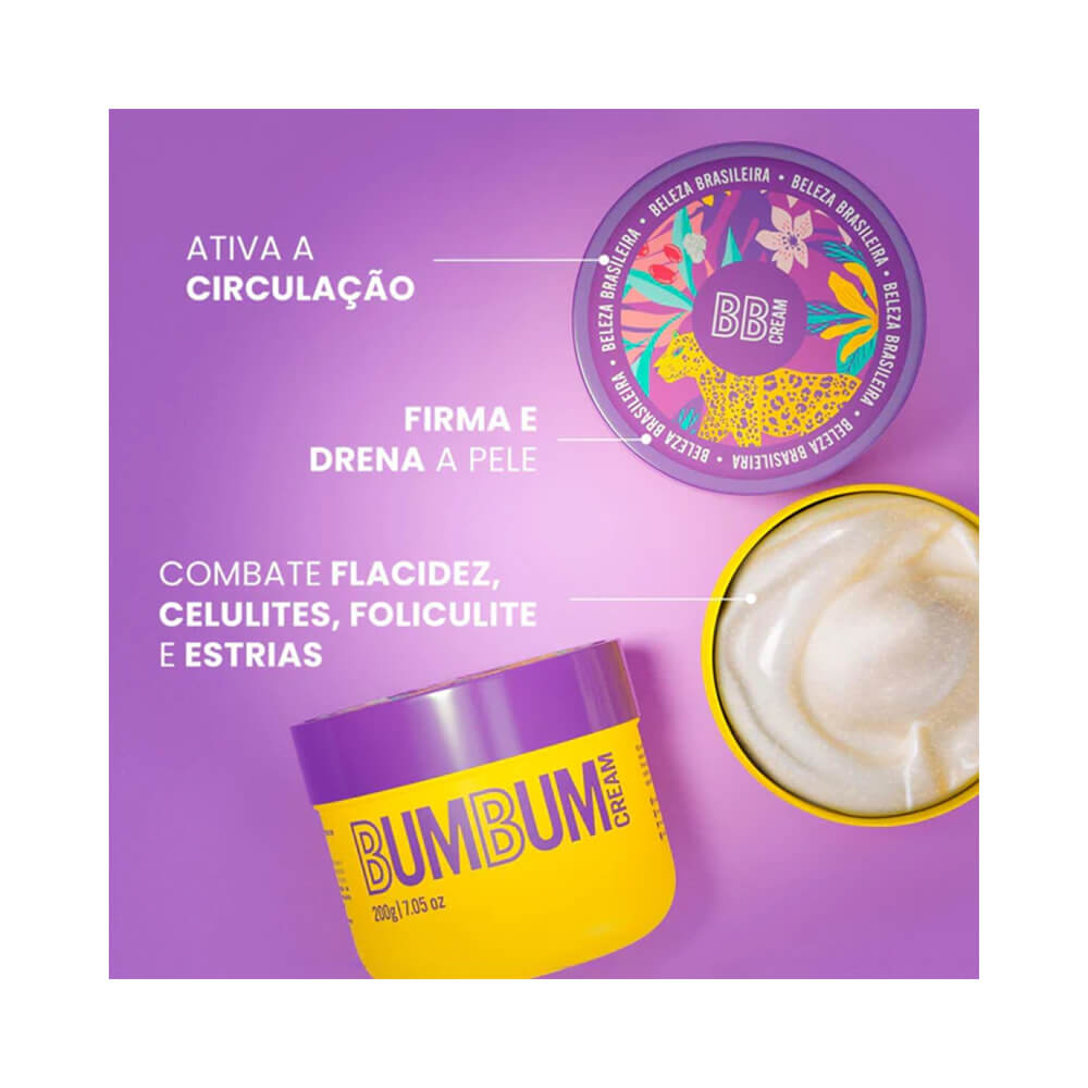 Textura cremosa do Bumbum Cream dentro do pote aberto