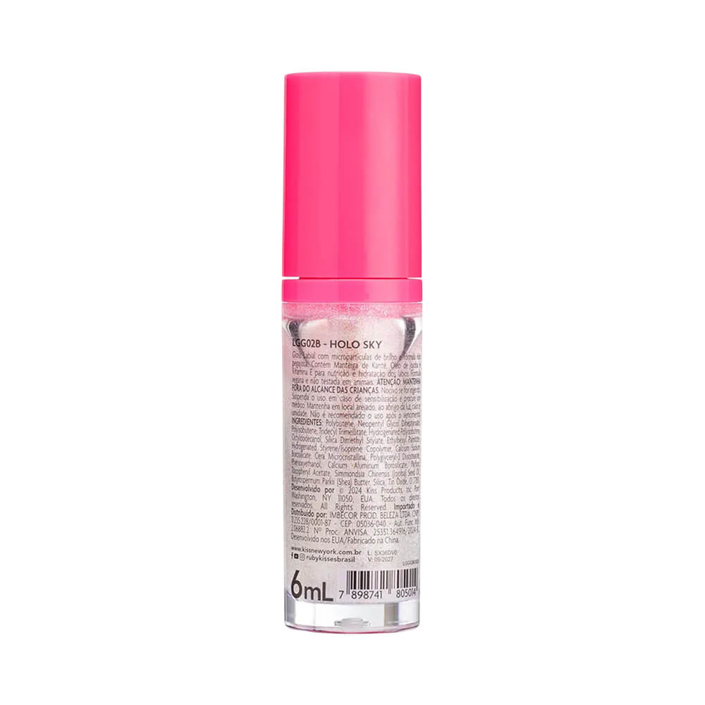 Verso do produto com informações e volume 10 ml