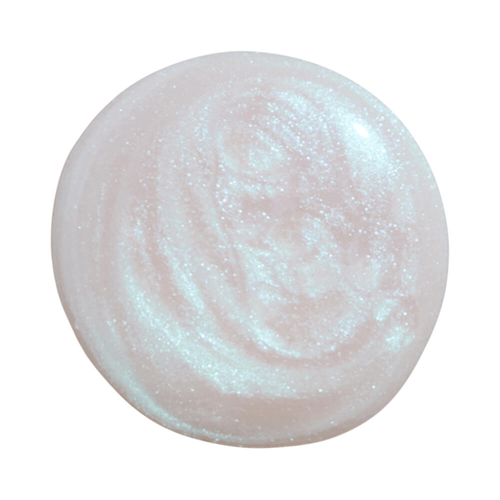 Detalhe da cor perolada do esmalte Dailus Milk Nails Vanilla Glaze