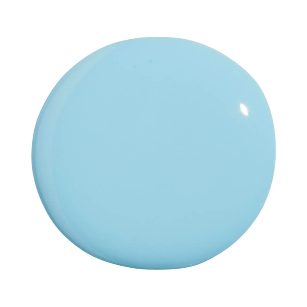Close-up da gota do esmalte Dailus Milk Nails Blueberry mostrando cor e textura