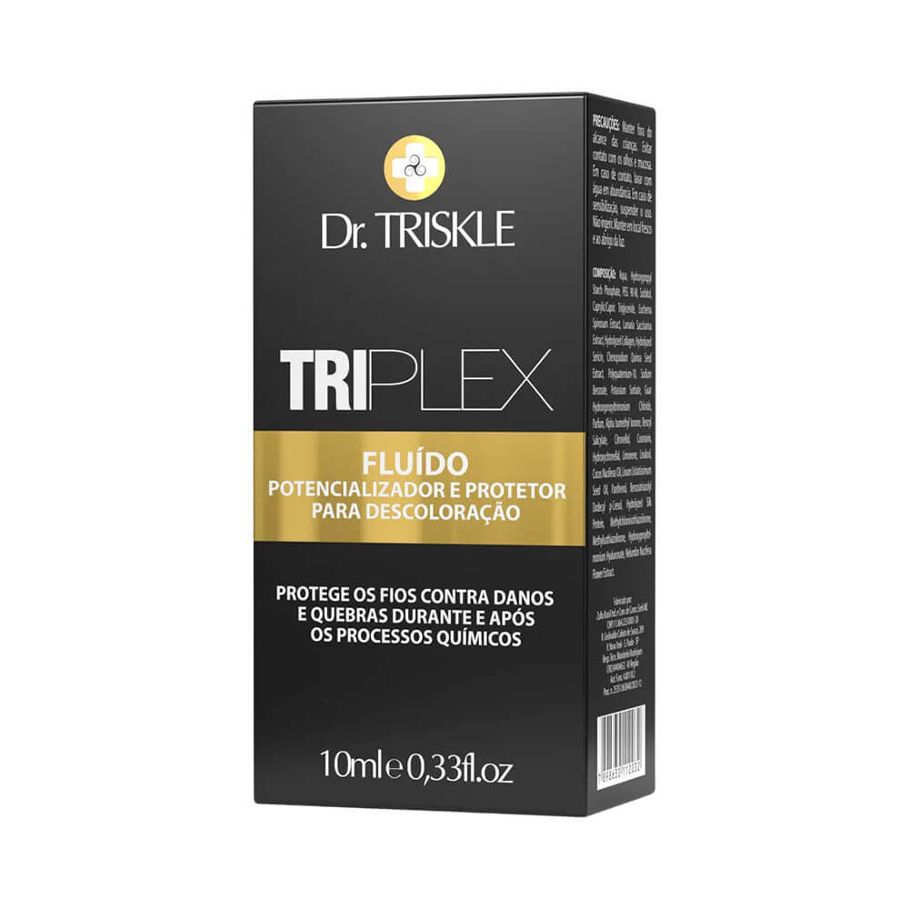 Caixa e frasco do Fluido Triskle Triplex 10ml