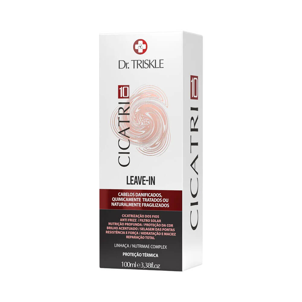 Caixa e embalagem do Leave-in Triskle Cicatri 10 100ml