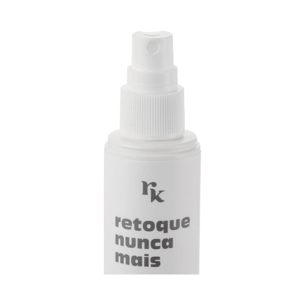 Close no spray da Bruma Finalizadora Ruby Kisses mostrando o pulverizador
