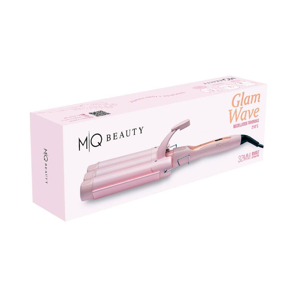 Embalagem do Modelador MQ Beauty Triondas Glam Wave