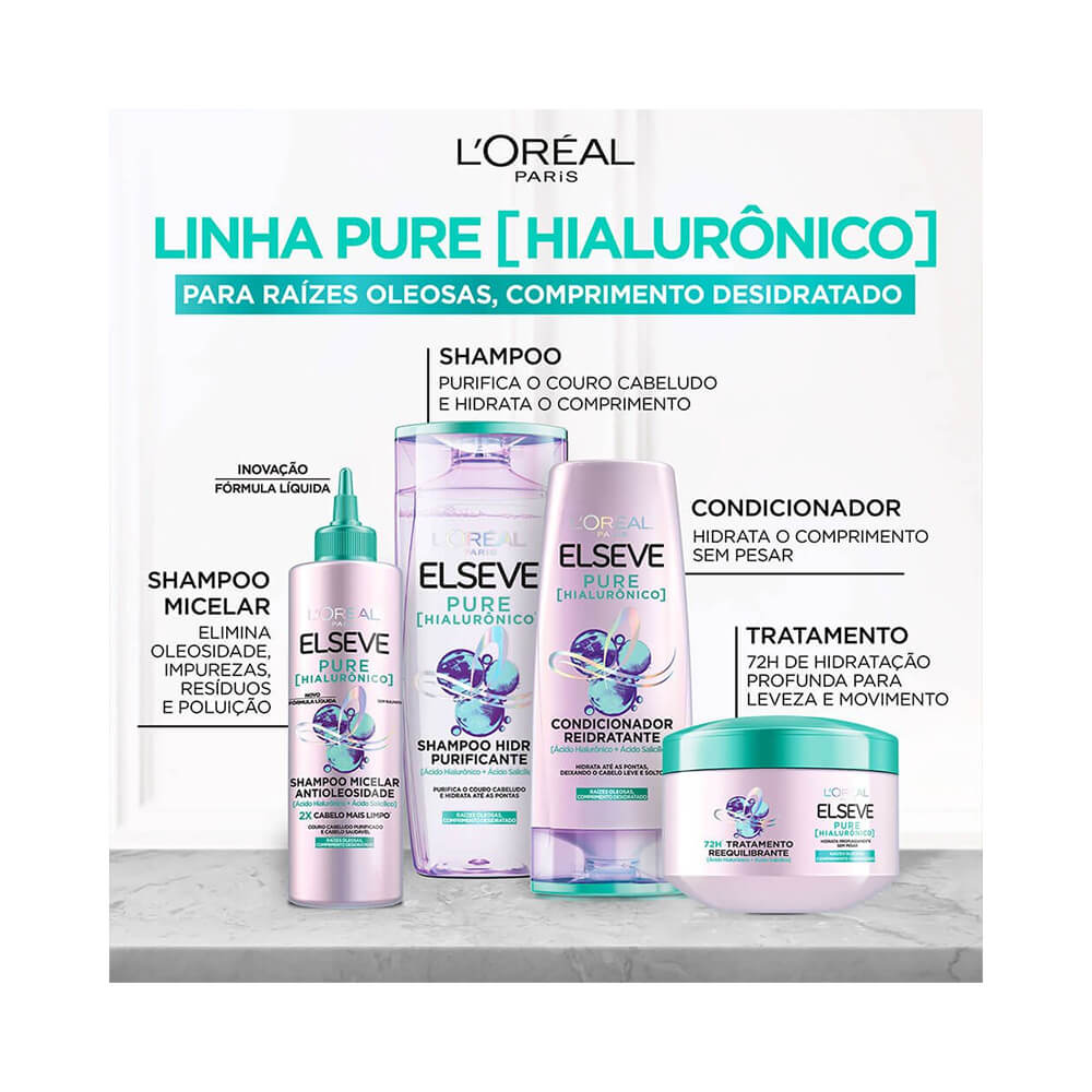 Aplicador de bico fino do Shampoo Micelar para aplicação direta no couro cabeludo