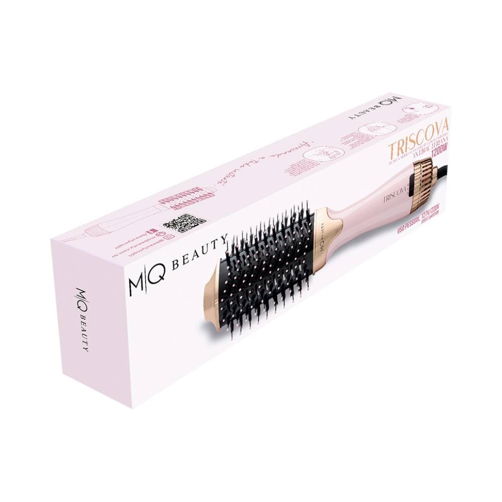 Embalagem da escova secadora MQ Beauty Triscova