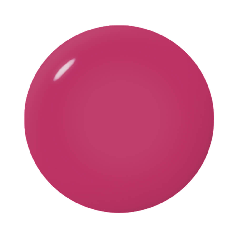 Mostruário da cor rosa vibrante do esmalte Cora Ai Que Luxo Cardigã