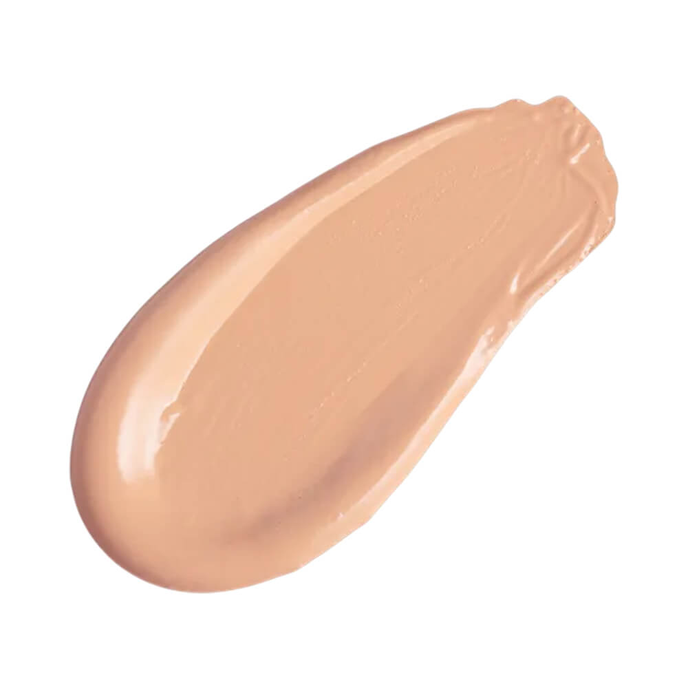 Close da textura cremosa da Base Bauny Be Easy Tint Cor 040