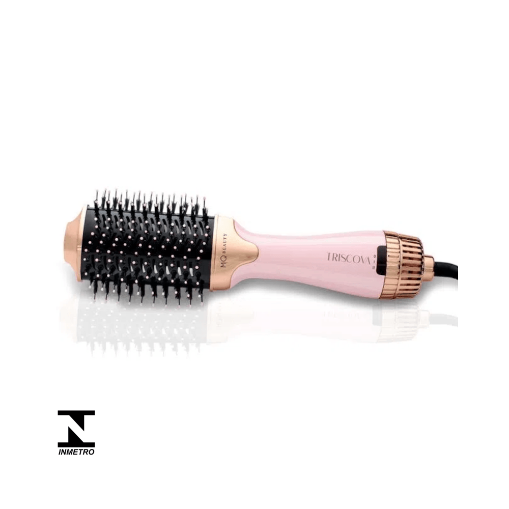 Escova Secadora Triscova MQ Beauty - vista lateral mostrando cerdas e design