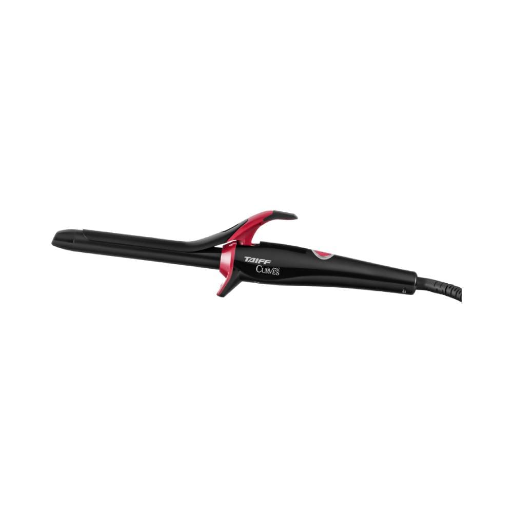 Modelador Taiff Curves 3/4 bivolt 19mm visto de lado, detalhe do design