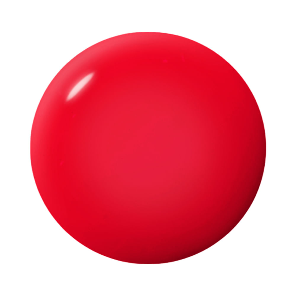 Amostra da cor Vermelho Amor com acabamento brilhante