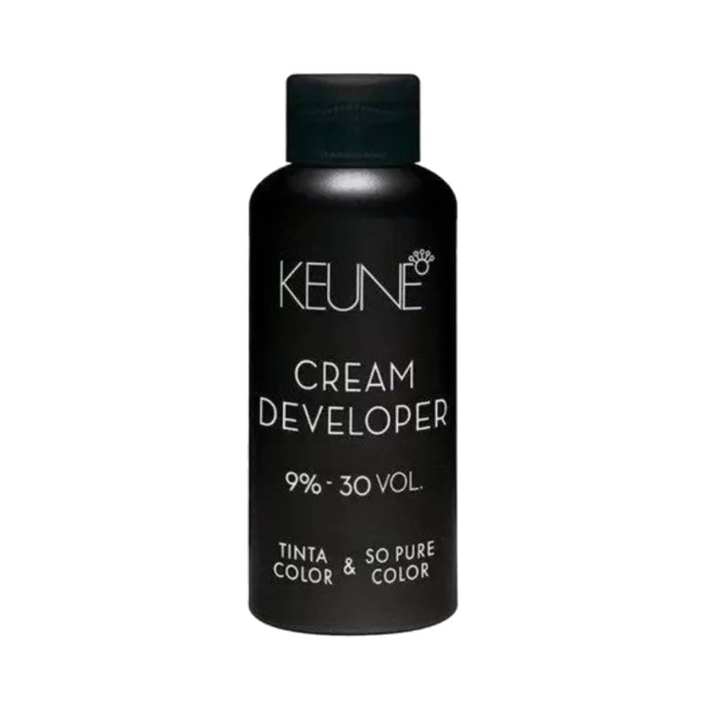 Oxidante Keune Tinta Developer 30 volumes 60ml frasco preto