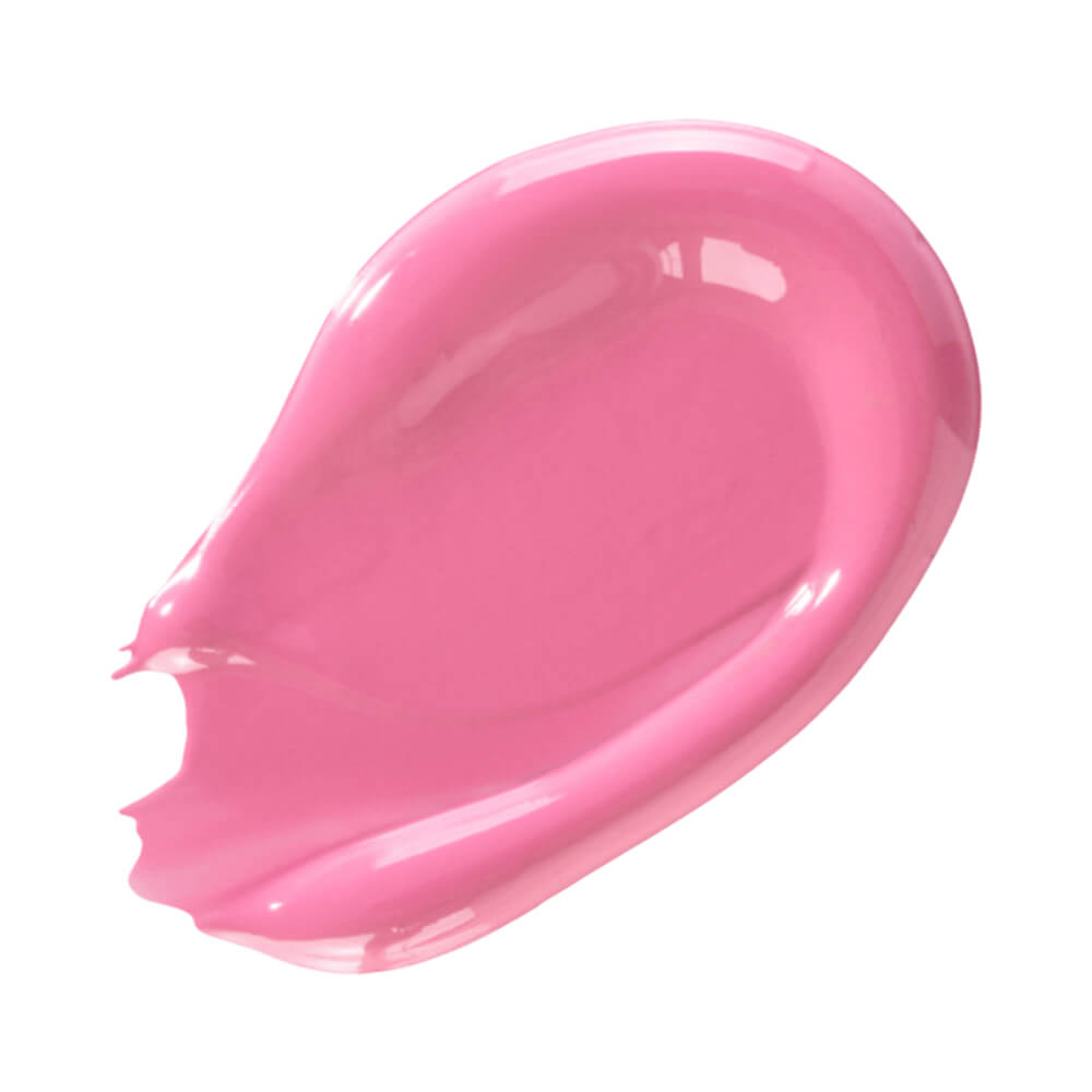 Close na textura cremosa do Blush Líquido Bauny Soft Cream Dreamy mostrando consistência e brilho suave
